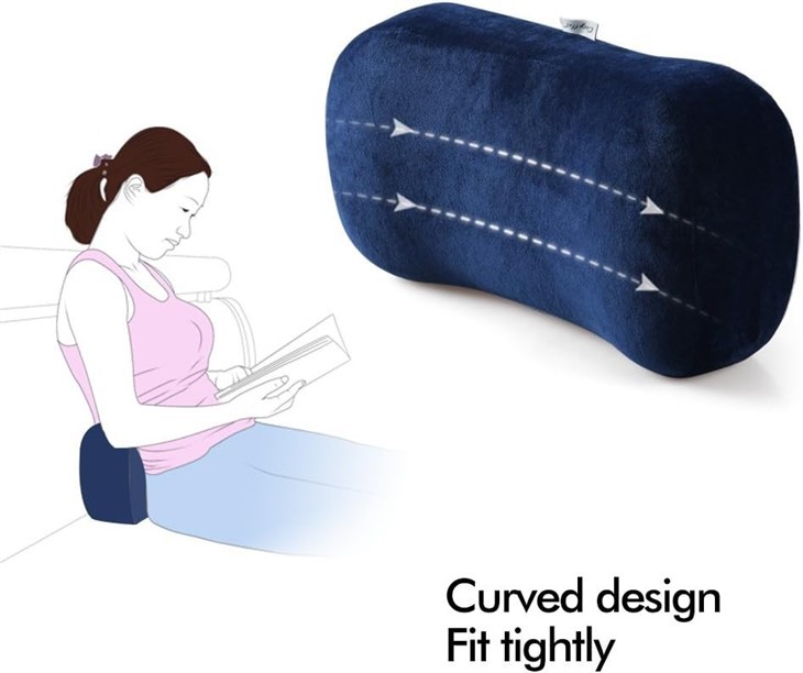 Curved Memory Foam Camping Pillow high quality