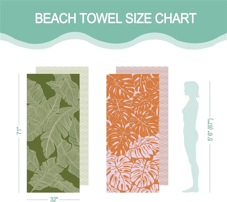 Microfiber Quick Dry Beach Towel high quality