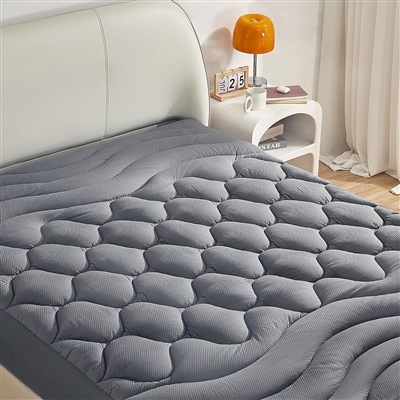 Mattress Pad With 3-Zone Support, Mattress Cover Microfiber